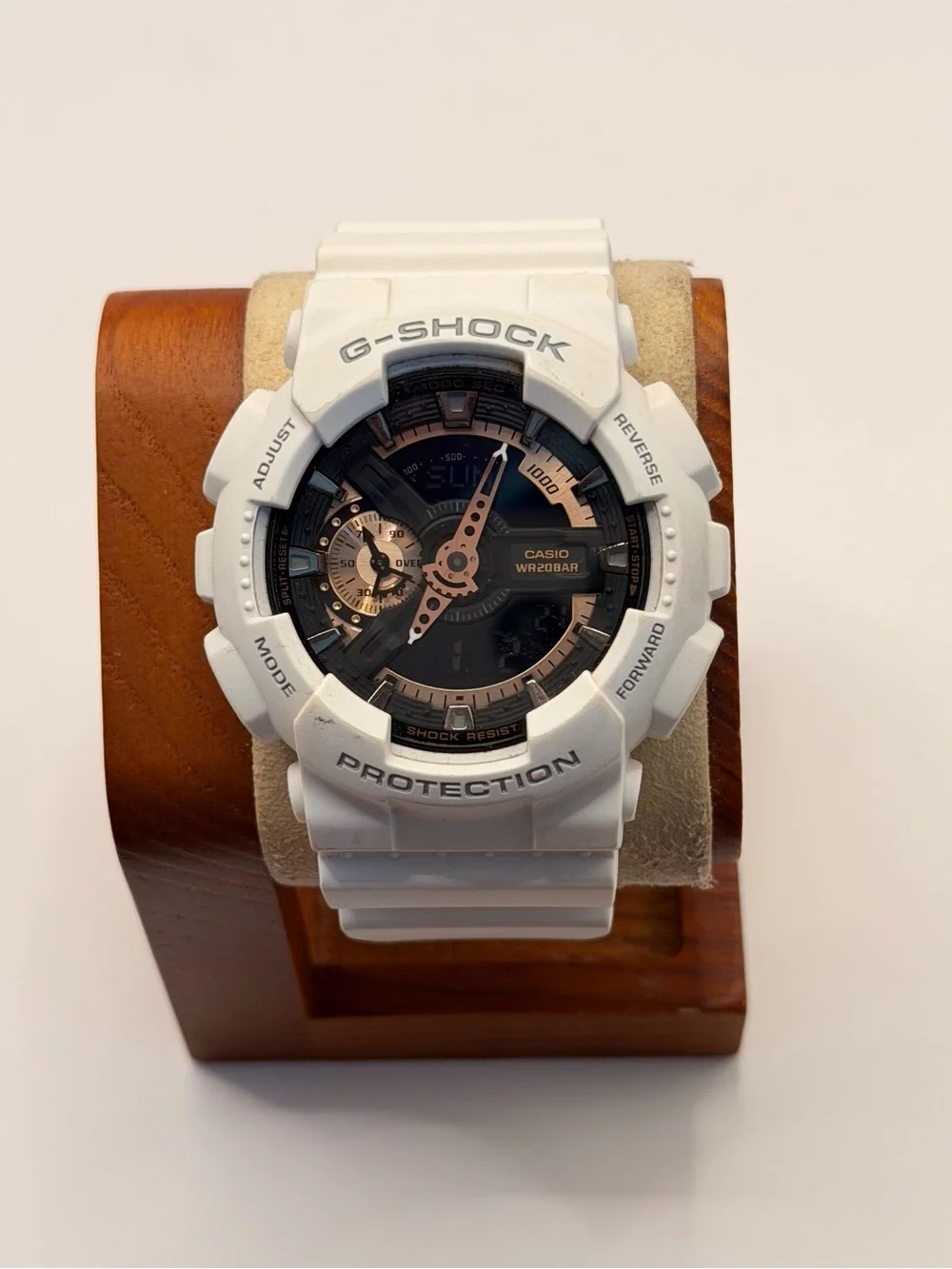 CASIO G-SHOCK GA-110RG-7AJF Analog & Digital, New Batteries, Excellent, Black/Go